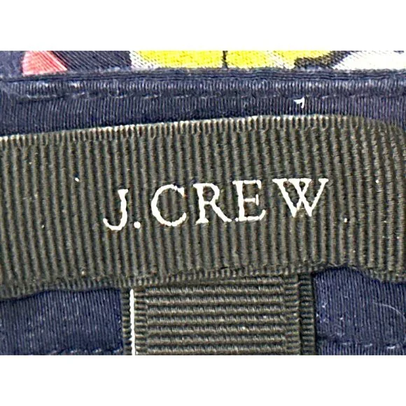 J Crew Size 4 Silk Dress Multicolor Floral Print Long Sleeve Straight Y2K Chic - Picture 9 of 12